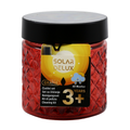 Solar-Deluxe Glas-Solarkerze Rot – 3 Jahre+ Leuchtdauer